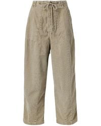 James Perse - Corduroy Barrel-Leg Pants - Lyst