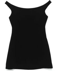 TOTEME - Totême Off-Shoulder Straight Hem Top - Lyst