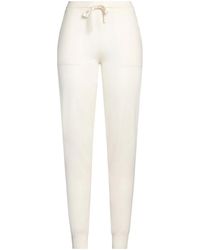 Max Mara - High Waist Slim Fit Knit Pants - Lyst