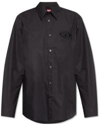 DIESEL - S-Simply-Pcal Long-Sleeved Shirt - Lyst