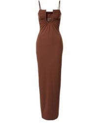 Christopher Esber - Arced Ruched Maxi Dress - Lyst