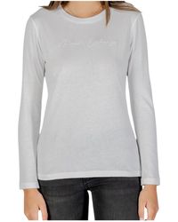 ARMANI EXCHANGE - Round-Neck T-Shirt - Lyst