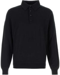 Tom Ford - Fine Gauge Long-Sleeve Polo Shirt - Lyst