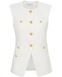 Veronica Beard - Single Breasted Vest - Lyst
