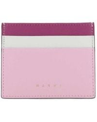 Marni - Colour-Block Logo Cardholder - Lyst