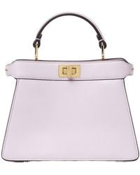 Fendi - Peekaboo Iseeu Petite Top Handle Bag - Lyst