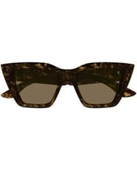 McQueen - Eyewear Cat-Eye Frame Sunglasses - Lyst