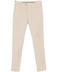 Canali - Casual Pants With Belt Loops - Lyst