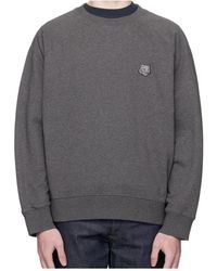 Maison Kitsuné - Bold Fox Head Patch Sweatshirt - Lyst