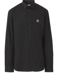 Burberry - Monogram-Embroidered Shirt - Lyst