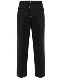 DSquared² - Baggy Wide-Leg Jeans - Lyst