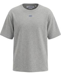 Off-White c/o Virgil Abloh - Dripping Arrow Print T-Shirt - Lyst