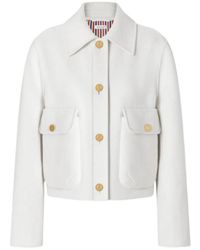 Thom Browne - Bell Sleeve Wool Jacket - Lyst