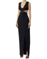 Elisabetta Franchi - Cut-Out Chain Maxi Dress - Lyst