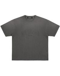 MISBHV - Logo-Print Distressed T-Shirt - Lyst