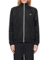 Fred Perry - Logo Zipper Jacket - Lyst
