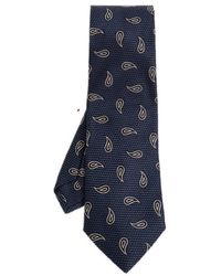 Etro - Paisley-Print Silk Tie - Lyst