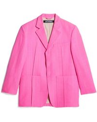 Jacquemus - Square Long-Sleeved Jacket - Lyst