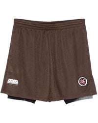 Martine Rose - Double-Layer Football Shorts - Lyst