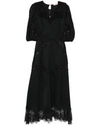 Twinset - Crew-Neck Midi Dress - Lyst