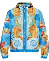 Versace - Jacket With Hood - Lyst