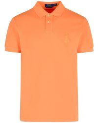 Polo Ralph Lauren - Custom Slim Fit Big Pony Polo Shirt - Lyst