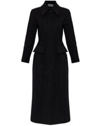 McQueen - Single Vent Long Coat - Lyst