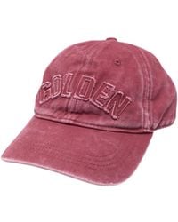 Golden Goose - Logo-Patch Star-Stud Baseball Cap - Lyst