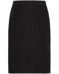 The Row - Front-Split Midi Skirt - Lyst