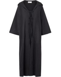 Lisa Marie Fernandez - Hooded Cotton-Voile Kaftan - Lyst