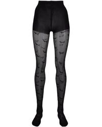 Thom Browne - Hector Pattern Sheer Tights - Lyst