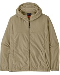 Patagonia - Textured Zip-Up Hooded Sweater - Lyst