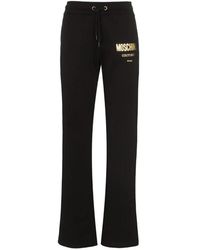 Moschino - Logo Printed Sweatpants - Lyst