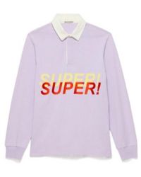 JW Anderson - Jw Anderson Long Sleeve Polo Shirt - Lyst