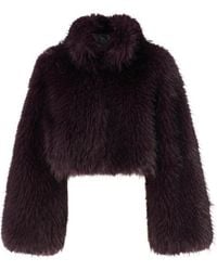 Pinko - Cropped Long Sleeved Jacket - Lyst