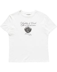 Acne Studios - Graphic Jersey T-Shirt - Lyst