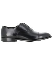 Doucal's - Round Toe Oxford Shoes - Lyst