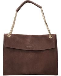 Orciani - Dual-Handle Shoulder Bag - Lyst