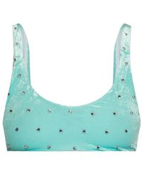 DSquared² - Decorated Swimsuit Top - Lyst