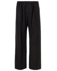 Plan C - Wool Wide-Leg Pants - Lyst