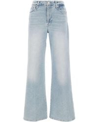7 For All Mankind - Lotta Tailorless Wide-Leg Jeans - Lyst