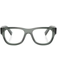 Prada - Eyewear Square Frame Glasses - Lyst