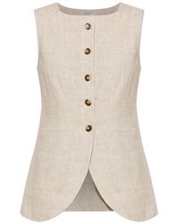Posse - Button-Up Vest - Lyst