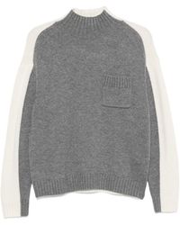 Semicouture - Long-Sleeved Sweater - Lyst