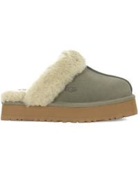 UGG - Disquette Logo Embossed Slippers - Lyst