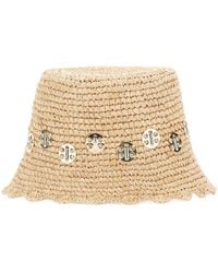 Rabanne - Disc-Link Detailed Bucket Hat - Lyst