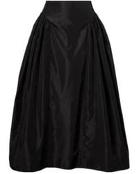 Simone Rocha - Taffeta Midi Skirt - Lyst