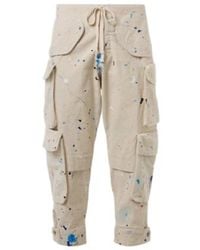 Greg Lauren - Printed Cotton Work Pants - Lyst
