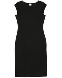 Calvin Klein - Cap-Sleeve Midi Dress - Lyst