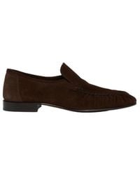 The Row - Soft Moccasin Loafers - Lyst